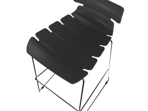 techno bar stool 3Dモデル