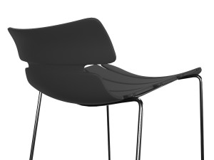 techno bar stool 3Dモデル