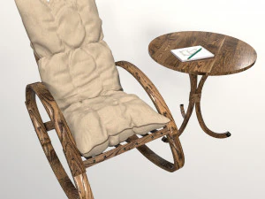 rocking chair 3D Model