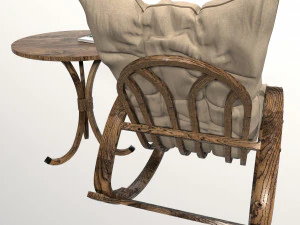 rocking chair 3D Model