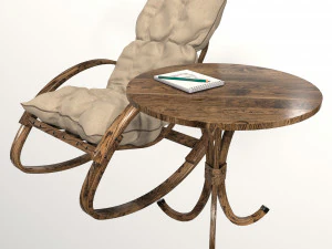 rocking chair 3D Model