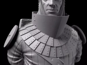 busto medievale Modello di stampa 3D