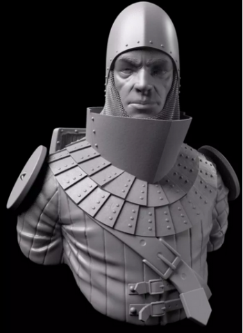 Busto medievale Modelo de impresión 3D .c4d .max .obj .3ds .fbx .stl .blend 