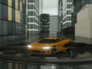 8 cars sport and armored 3D Model