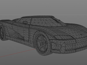 8 cars sport and armored 3D Model