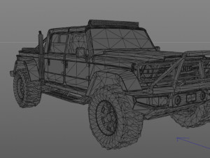8 cars sport and armored 3D Model
