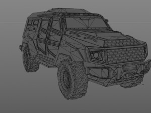 8 cars sport and armored 3D Model