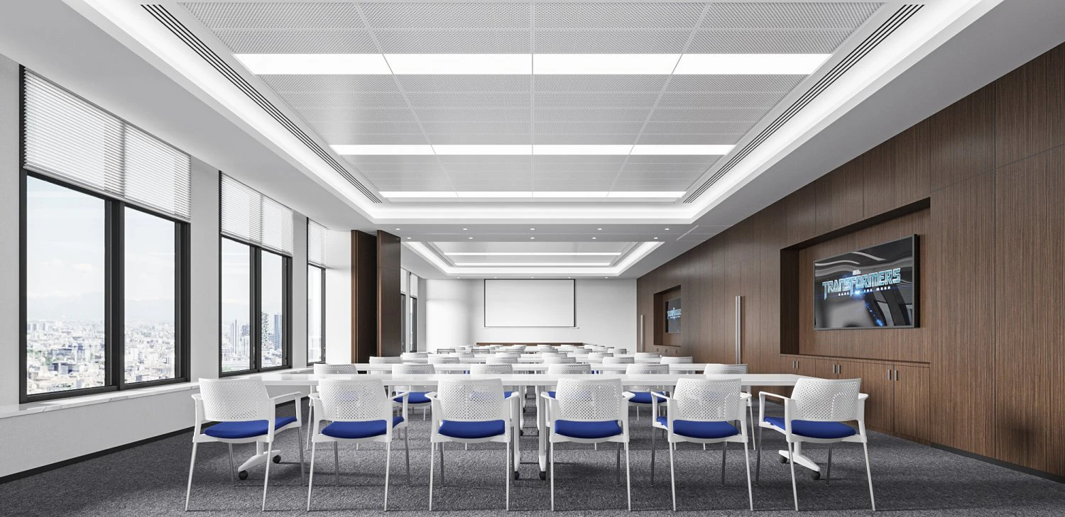 modern multifunctional training meeting room 3D Model .c4d .max .obj .3ds .fbx .stl .blend 