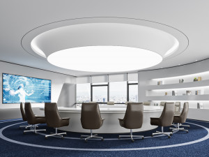 round conference room 3D Модель