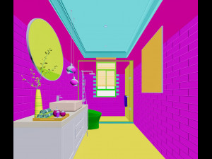 bathroom 3D 模型