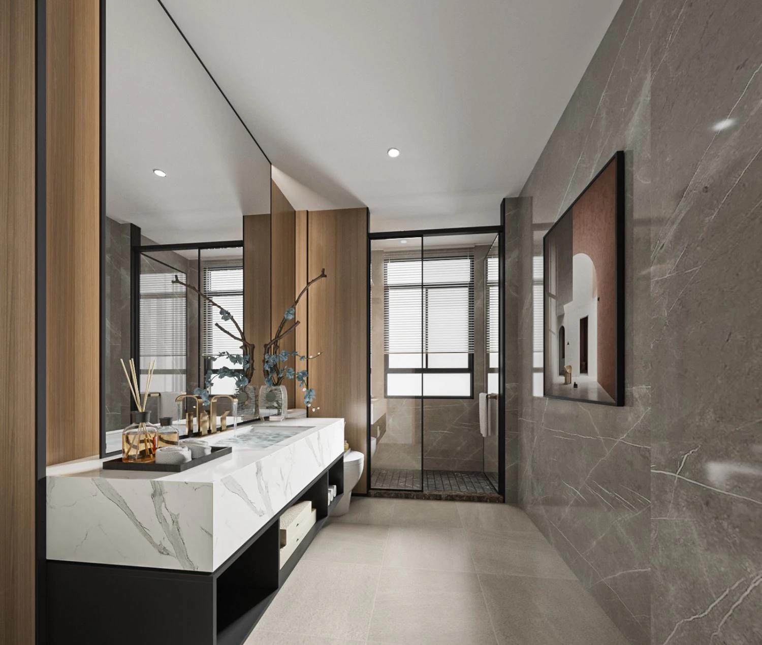 bathroom 3D Model .c4d .max .obj .3ds .fbx .stl .blend 