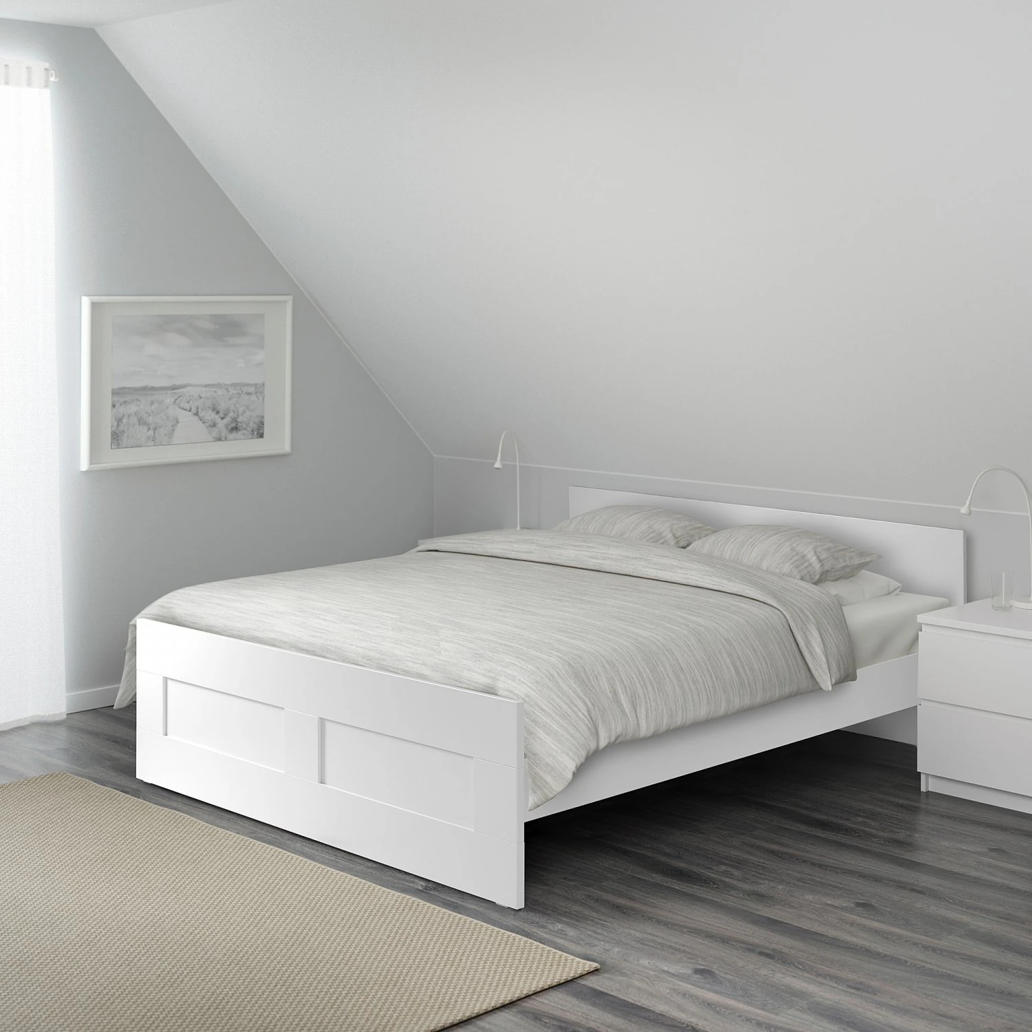 brimnes the ikea 3D Model .c4d .max .obj .3ds .fbx .stl .blend 