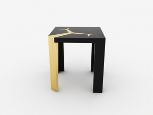 tree side table Model 3D
