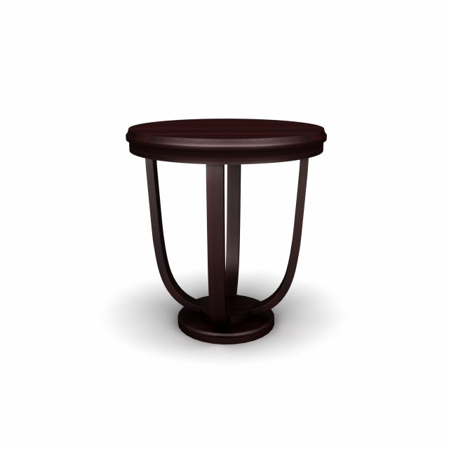 mathieu side table brown 3D Model .c4d .max .obj .3ds .fbx .stl .blend 