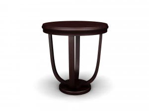 mathieu side table brown 3D Model