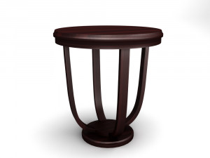 mathieu side table brown 3D Model