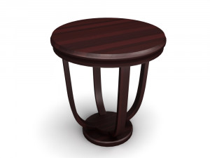 mathieu side table brown 3D Model