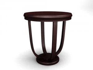 mathieu side table brown 3D Model