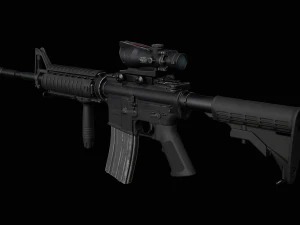 M4 - mil spec 3D Model
