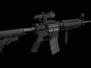 M4 - mil spec 3D Model