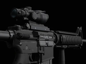 M4 - mil spec 3D Model