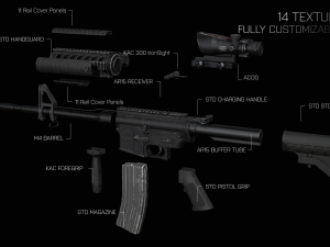 M4 - mil spec 3D Model