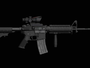 M4 - mil spec 3D Model