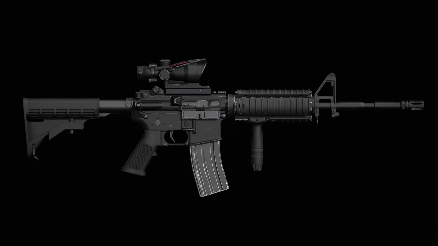 M4a4 3d model free фото 68