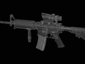 M4 - mil spec 3D Model