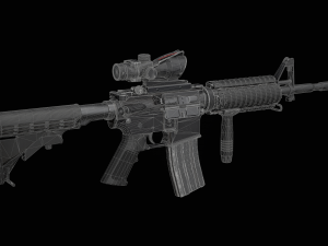 M4 - mil spec 3D Model