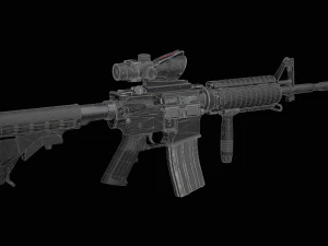 M4 - mil spec 3D Model