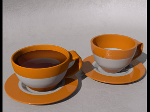 cups 3d 3D Model