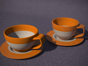 cups 3d 3D Model