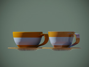 cups 3d 3D Model