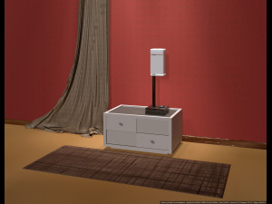 interior elements 3D मॉडल