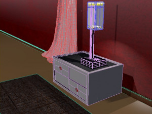 interior elements 3D मॉडल