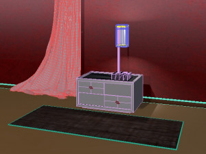 interior elements 3D मॉडल