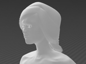 girl 3D Print Model