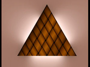 luz para o ano novo Modelo 3D