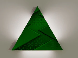 luz para o ano novo Modelo 3D