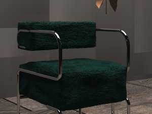 arm chair 3D 模型