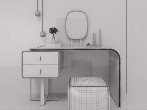 desk mirror Modelo 3D