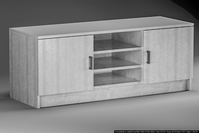 tv table 3D Model .c4d .max .obj .3ds .fbx .stl .blend 