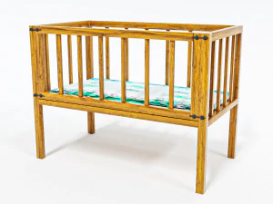 cama especial para crian&ccedil;as Modelo 3D