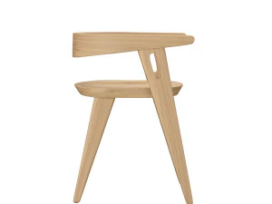 Chaise Minimaliste En Bois De Domohomo 3D Model