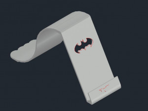 batman phone stand 3D Print Models