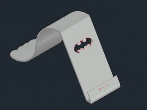 supporto per telefono Batman Modello di stampa 3D