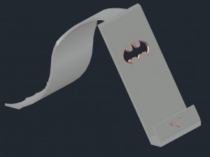 batman phone stand v2 3D Print Model