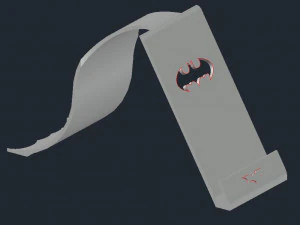 Supporto per telefono Batman v2 Modello di stampa 3D