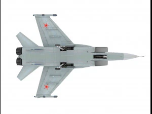 combat fighter mig 31 3D Model